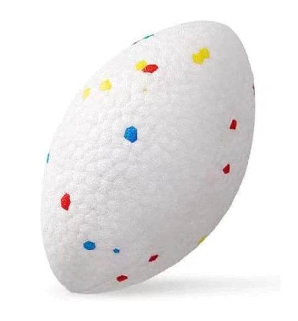 Durable Dog Chew Toy Ball – Interactive Molar Cleaning Ball, Bite-Resistant & Safe Pet Play Toy Small Rugby