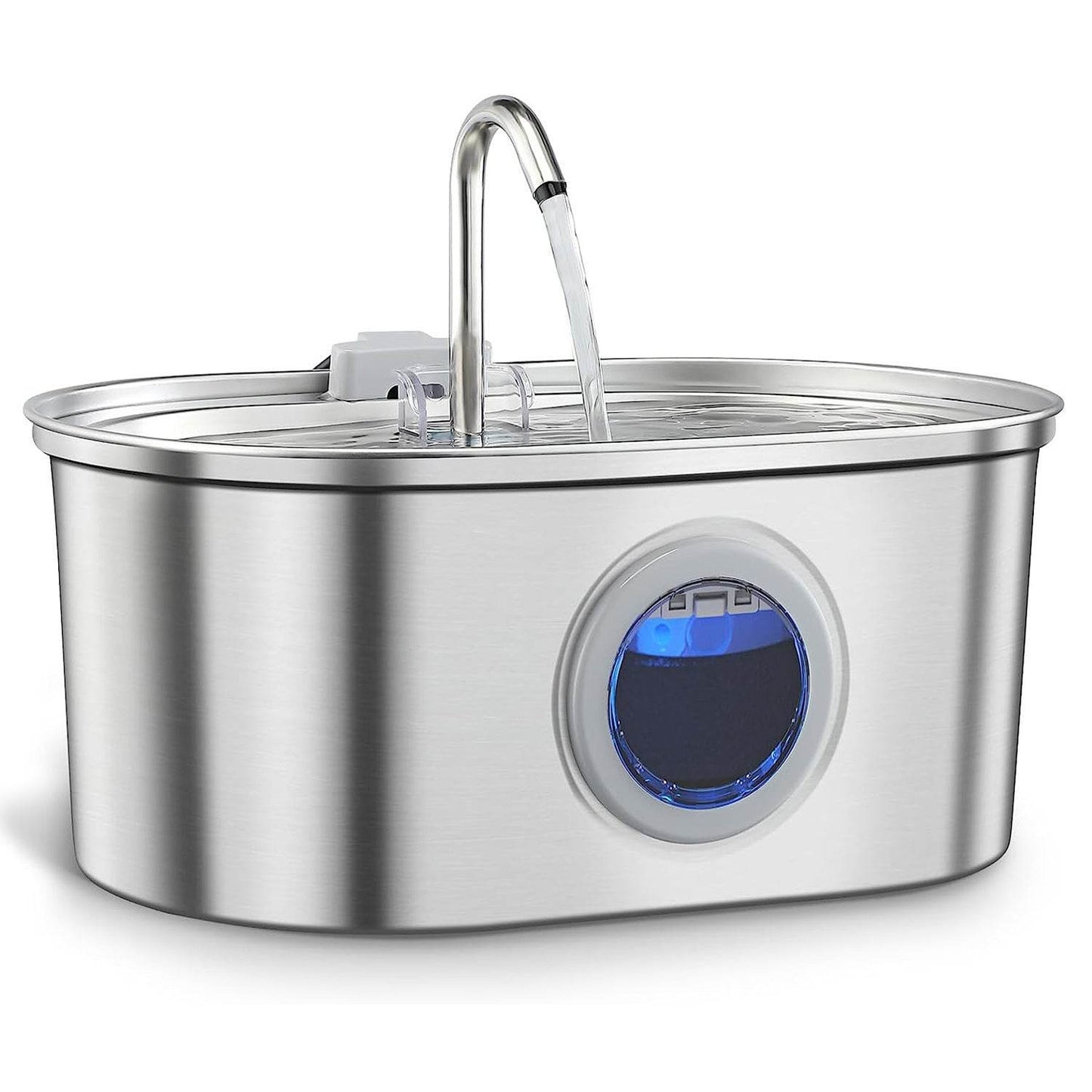 Stainless Steel Cat Water Fountain – Quiet Circulation with Multi-Layer Filtration American Standard