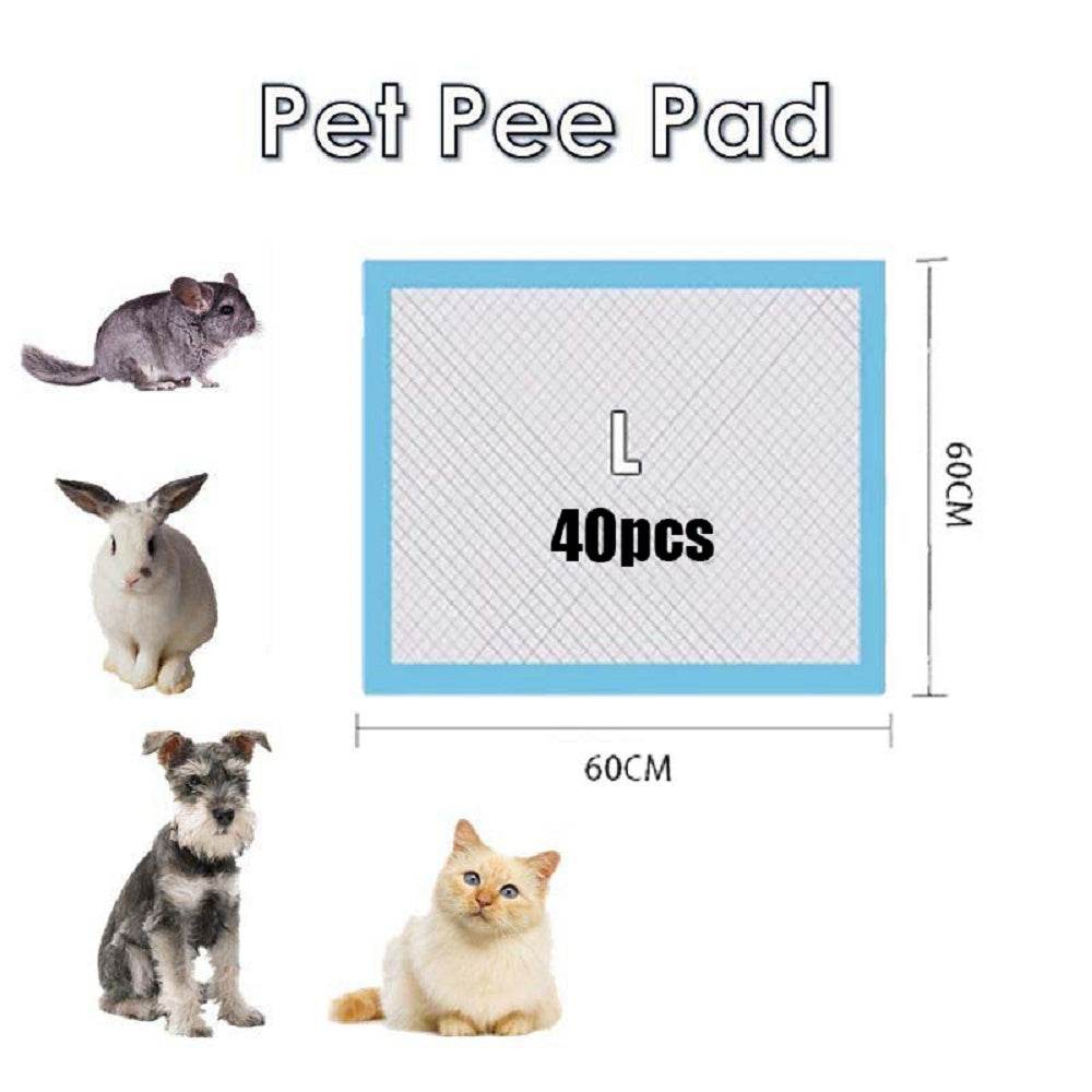 Super Absorbent & Leak-Proof Dog Training Pads – 40 Pack, Large (23.6” x 23.6”) Default Title