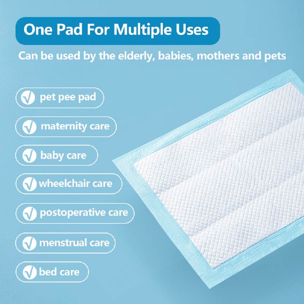 Super Absorbent & Leak-Proof Dog Training Pads – 40 Pack, Large (23.6” x 23.6”)