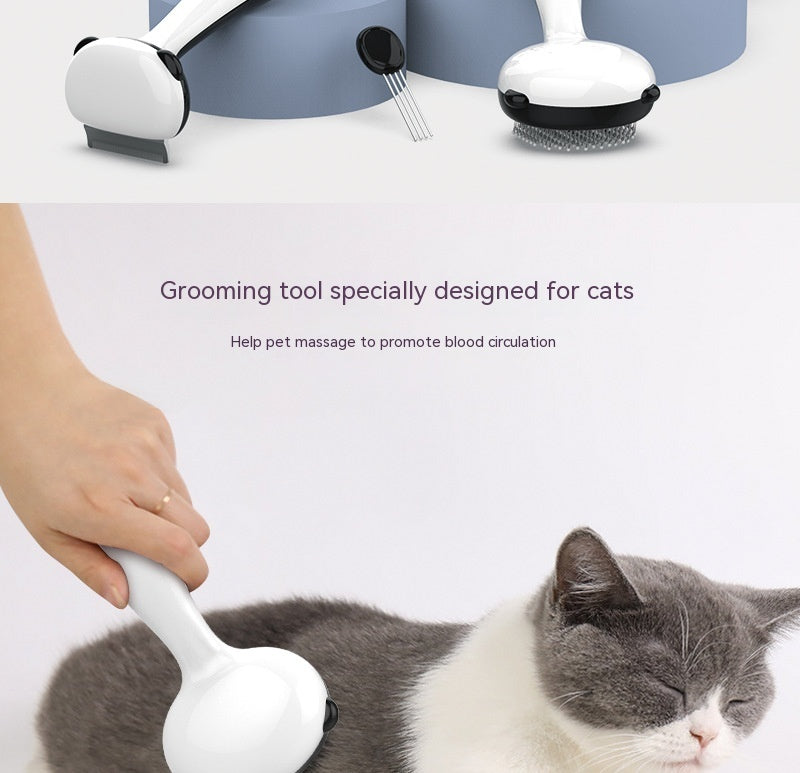 7-in-1 Pet Grooming Kit – Nail Clipper & Fur Comb Set for Cats