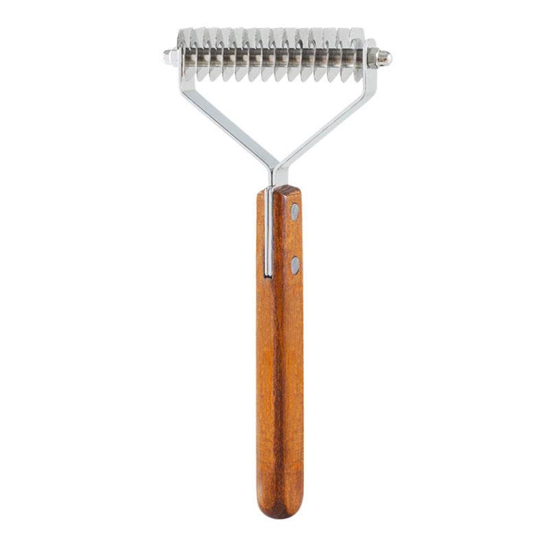 Wooden Pet Grooming Comb – Detangling & Shedding Tool for Dogs & Cats Large