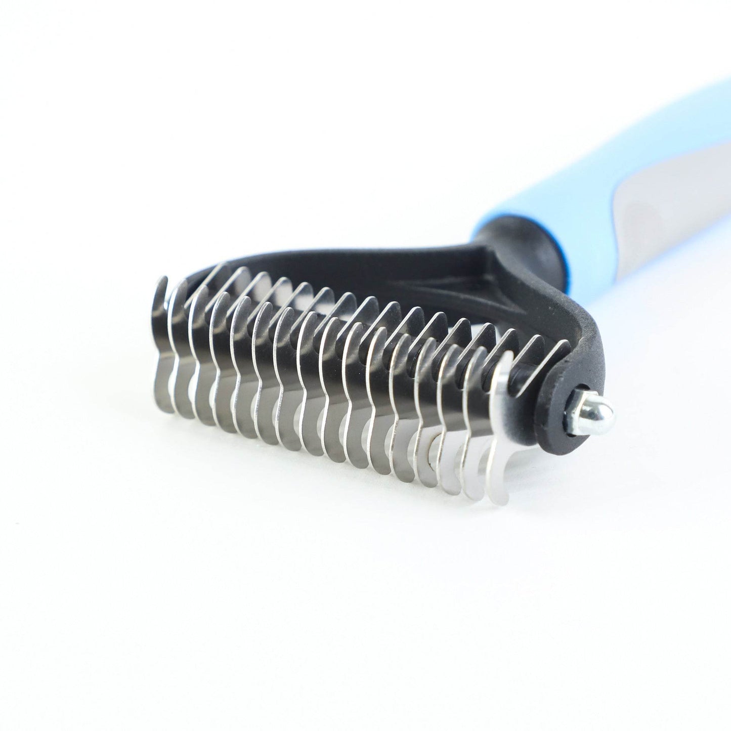 Double-Sided Pet Grooming Brush – Hair Removal & Dematting Comb for Cats & Dogs