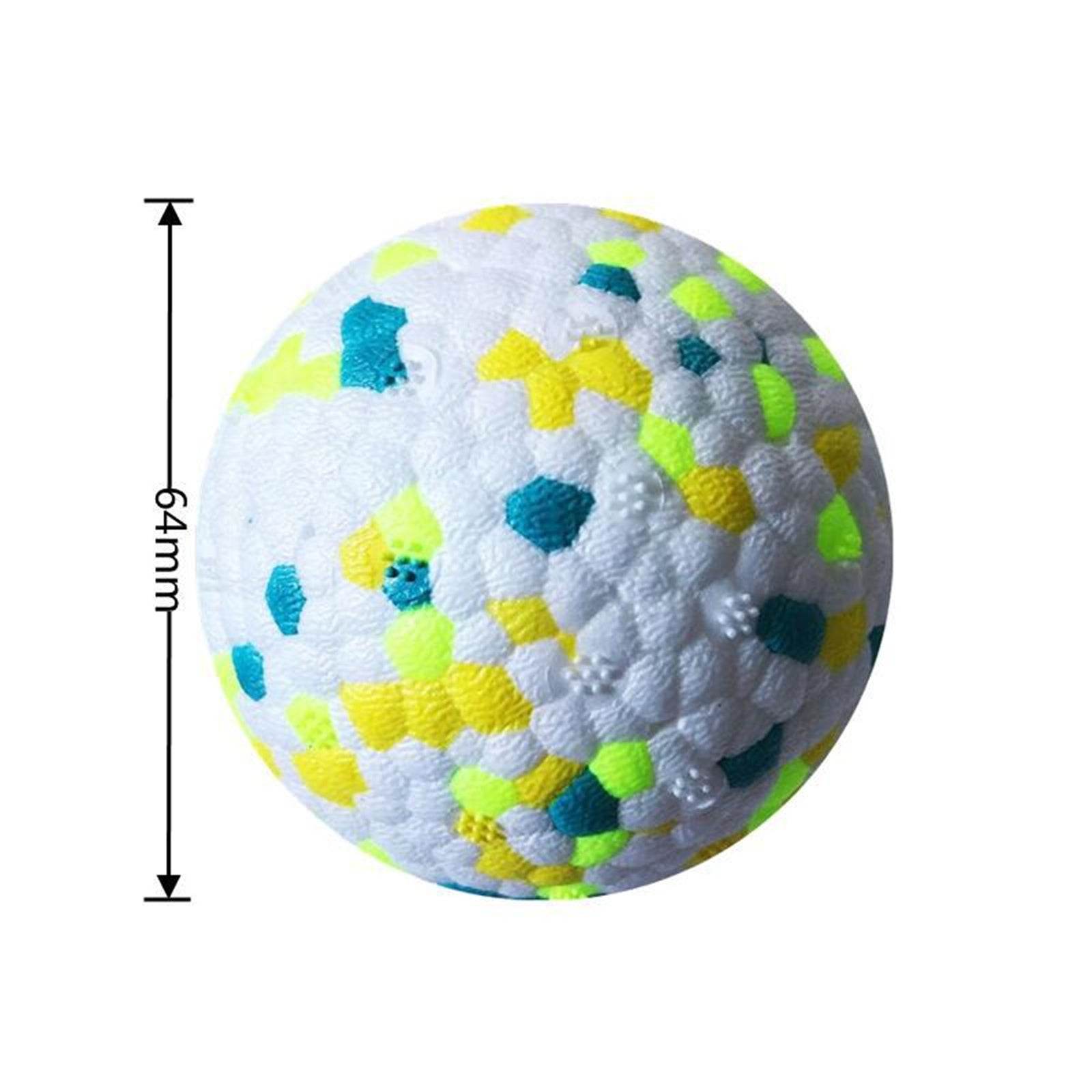 Durable Dog Chew Toy Ball – Interactive Molar Cleaning Ball, Bite-Resistant & Safe Pet Play Toy Green