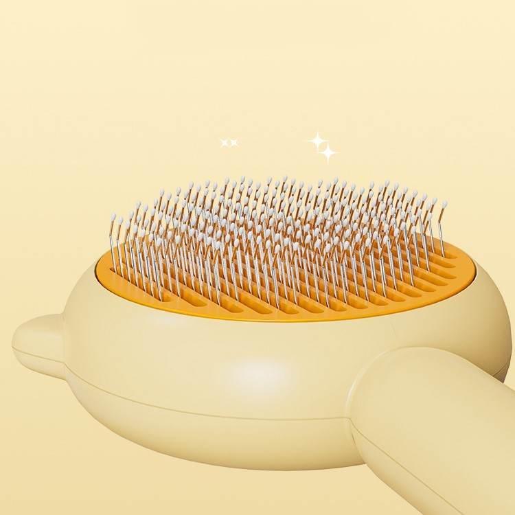 Pet Grooming & Massage Comb – Hair Removal Brush for Cats & Dogs