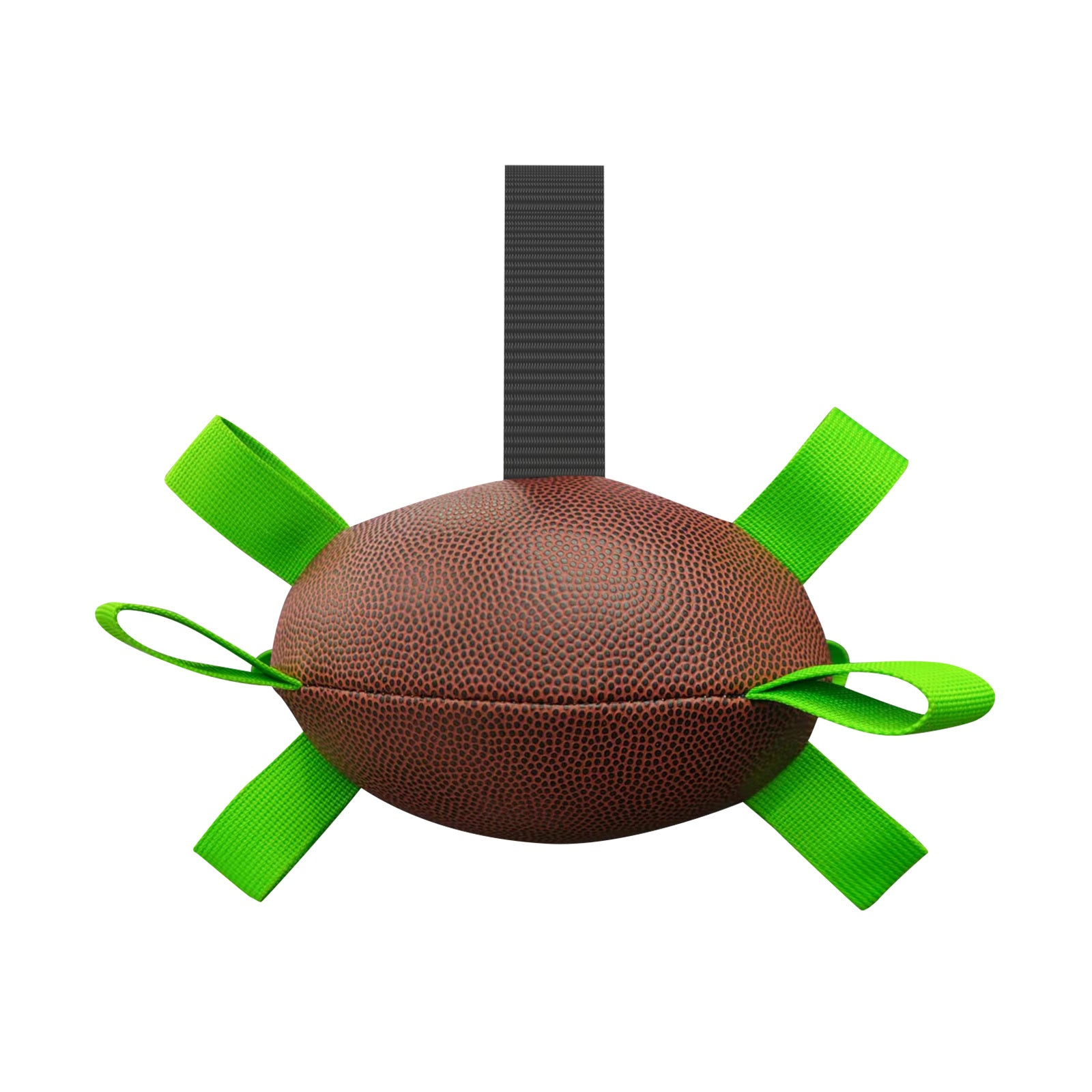 Interactive Dog Soccer Ball – Durable Football Toy with Nylon Tabs & Pump for Small and Medium Dogs (Outdoor & Indoor Training Play)