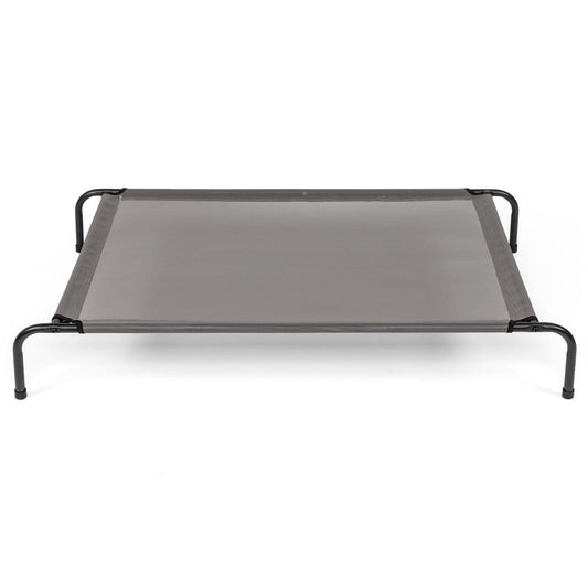 Elevated Dog Bed, Gray, 50"D x 31"W x 8"H