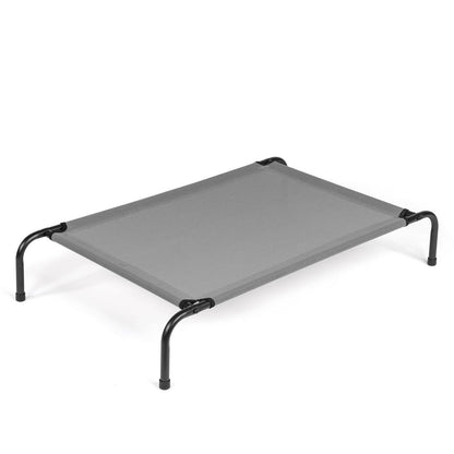 43” x 26” Elevated Outdoor Dog Bed – Breathable & Durable Pet Cot for Cooling Comfort
