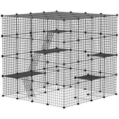 Cat Play Tunnel / Cat Cage / Cat Pen (87 customizable panels)