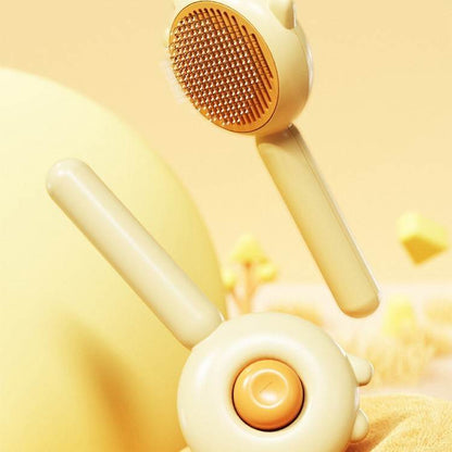 Pet Grooming & Massage Comb – Hair Removal Brush for Cats & Dogs
