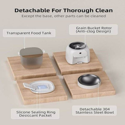 Smart Pet Feeder with HD Camera – Feed & Watch Your Cat from Anywhere