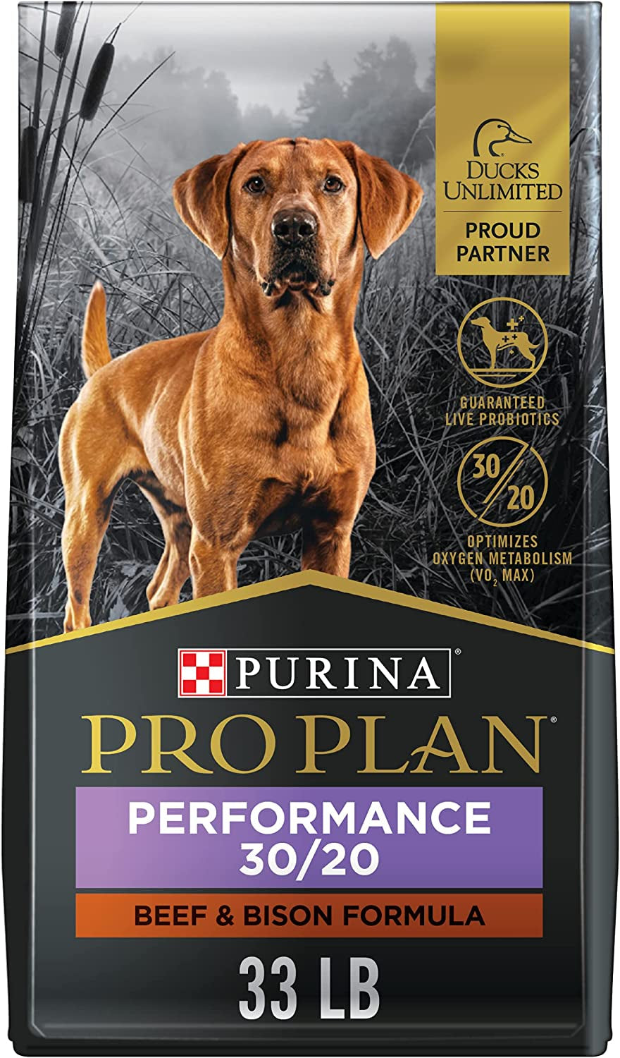 Sport Performance 30/20 Beef & Bison Formula Dry Dog Food - 33 Lb. Bag