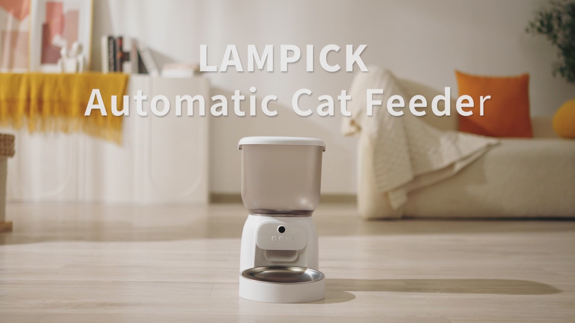 Load video: Automatic Cat and Dog Feeder Video